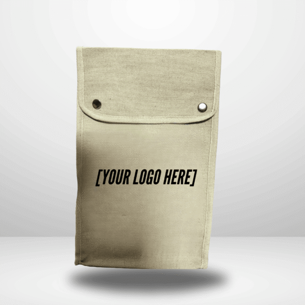 Custom Logo Pouch with Snap Closure